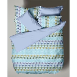 LAMINA 尋寶(藍) 雙人 100%純棉床包枕套三件組