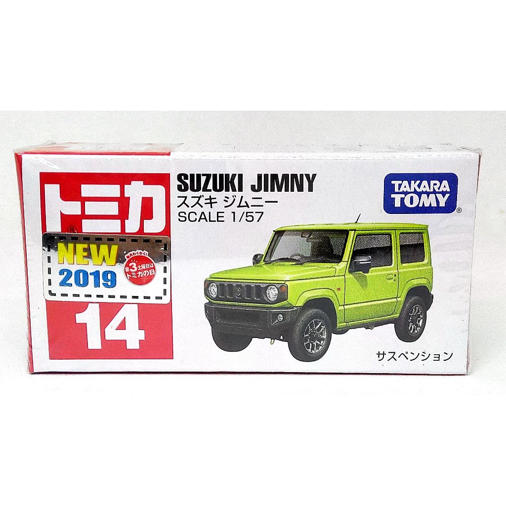 TOMY TOMICA 2019 新車貼 NO.14 14 鈴木 SUZUKI JIMNY 吉普車