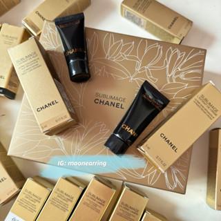 現貨★全新公司貨有中文標/CHANEL 香奈兒奢華極萃系列-前導精露10mL/時光鈦金露/鈦金乳霜5mL 小樣試用旅行組