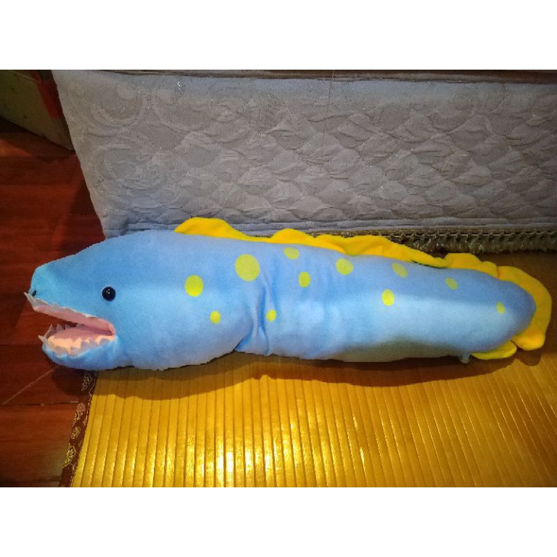 TUN SHINE70公分水族館點點鰻魚咬手手手手可以伸進去趣味巨大手