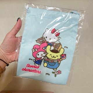 全新 三麗鷗 hello kitty 美樂蒂 布丁狗 束口袋