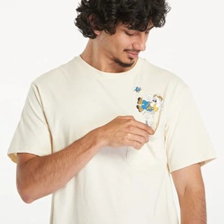 RIPNDIP PEW PEW POCKET TEE 米白色 口袋 短袖T恤 中指貓 台灣總代理-ALL