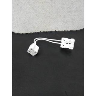 【水電材料】燈座附線 T8 led環型燈管 燈座 圓形燈管 圓管 燈腳 燈頭 LED環型燈管用 線長約15CM