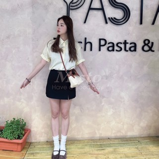 【MISTO SHOP】韓系 知性彈性褲裙