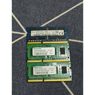 二手 DDR2 DDR3 1G 2G 4G 記憶體 出清