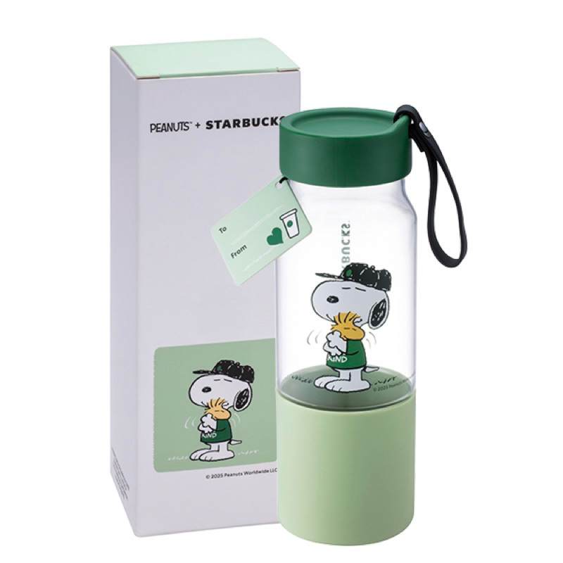 星巴克 Starbucks 史努比 PEANUTS友愛 冷水壺