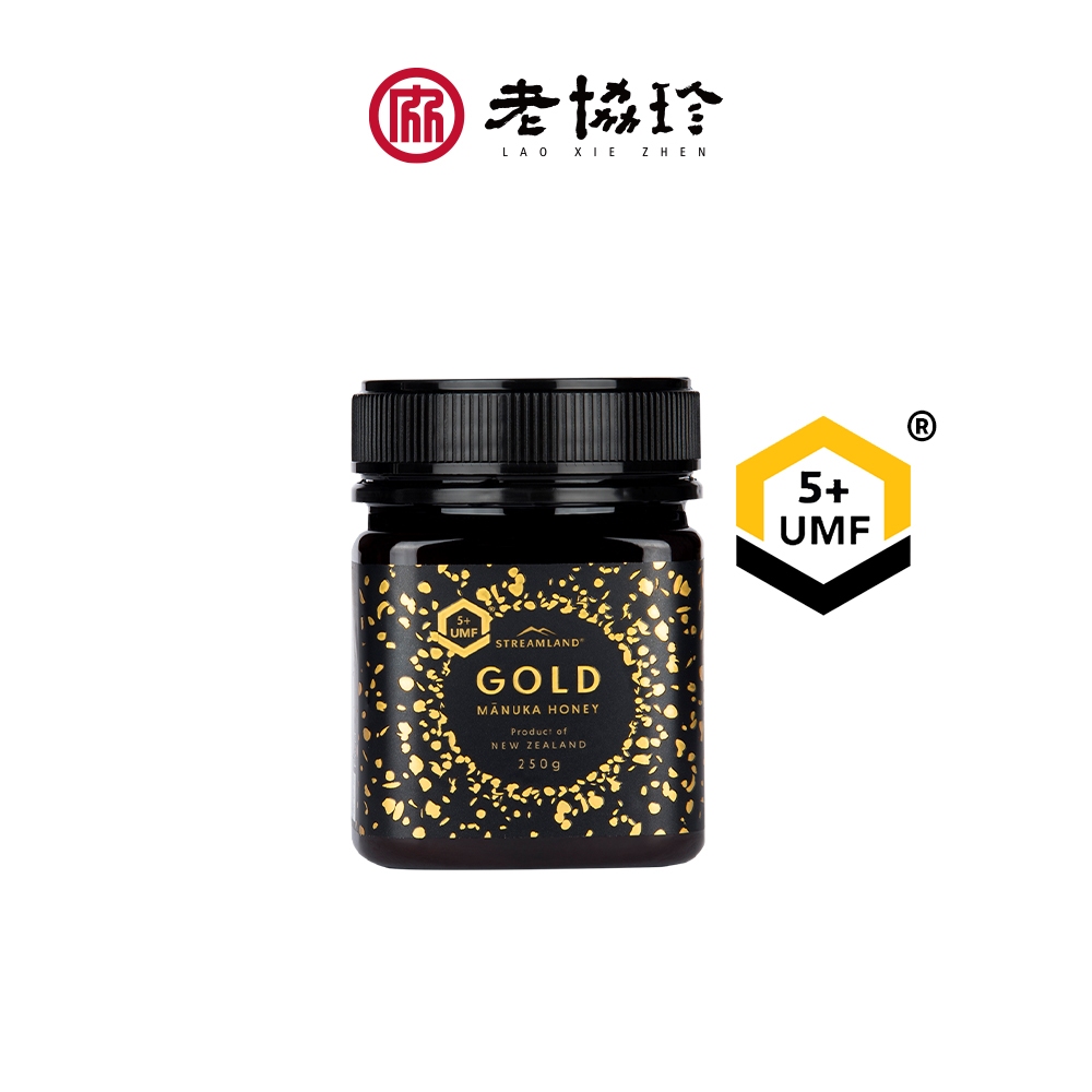 【STREAMLAND紐西蘭新溪島】麥蘆卡蜂蜜UMF®5+ 250g