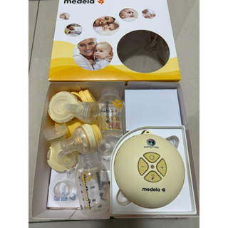 美德樂 美樂 medela Swing Maxi & calma 小漢堡 雙邊電動集乳器 手持型