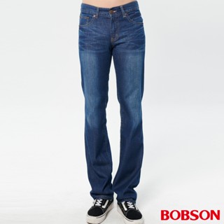BOBSON 男款衣絲不罣涼爽直筒牛仔褲1770-53