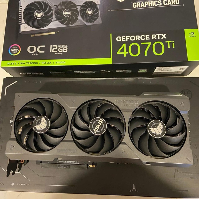 華碩 ASUS RTX 4070ti Gaming TUF OC 12G 已註冊五年保 RTX4070ti 非 5070