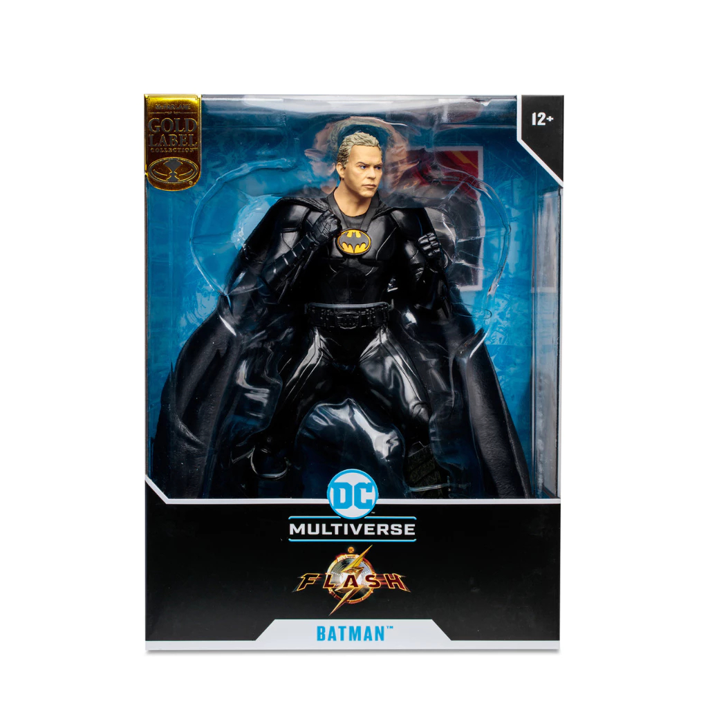 【全新正版公司貨】McFarlane Toys 麥法蘭 12吋 DC電影 閃電俠 多重宇宙 1989蝙蝠俠 無面具 金標