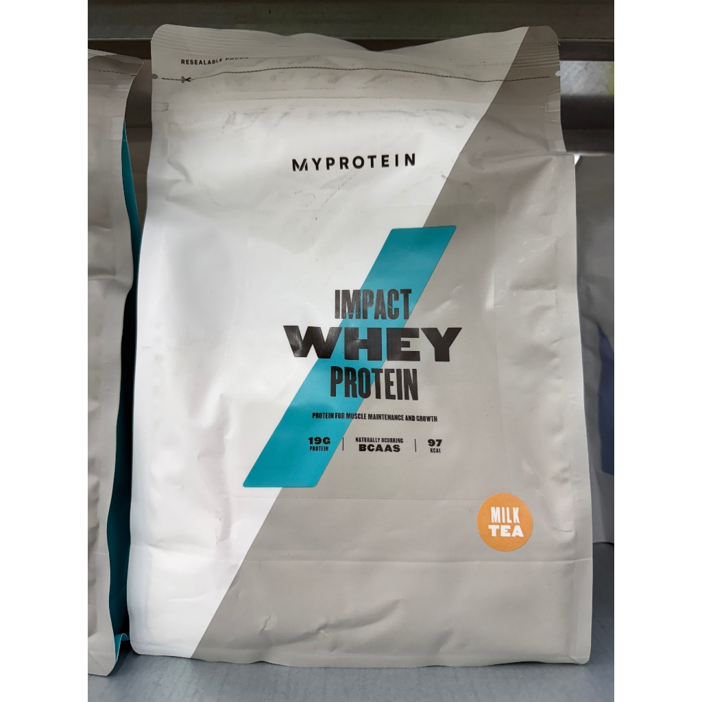 [即期品] [英國 Myprotein] 濃縮乳清蛋白(1kg/包) 奶茶/大豆蛋白巧克力
