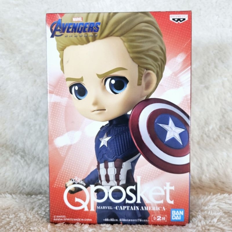 🌟🌈正版 漫威 美國隊長 qposket QP 復仇者聯盟 美國隊長
