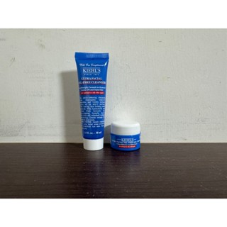全新 Kiehl's 冰河醣蛋白吸油水感凝凍+ 冰河保濕無油清爽潔面慕斯 旅行兩件組 臺灣專櫃帶回 限量特惠