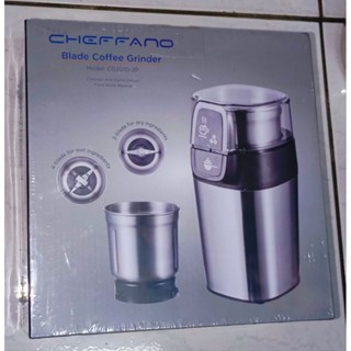 CHEFFANO 不鏽鋼 極萃咖啡豆研磨機 香料研磨機 電動咖啡研磨機 超大容量 研磨均勻 外銷美國