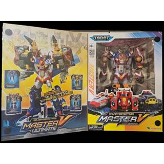 全新正版盒損 絕版 機器戰士 TOBOT GD 宇宙奇兵 超級至尊戰神 MASTER V + 隱形 + 鑽頭 + 威力