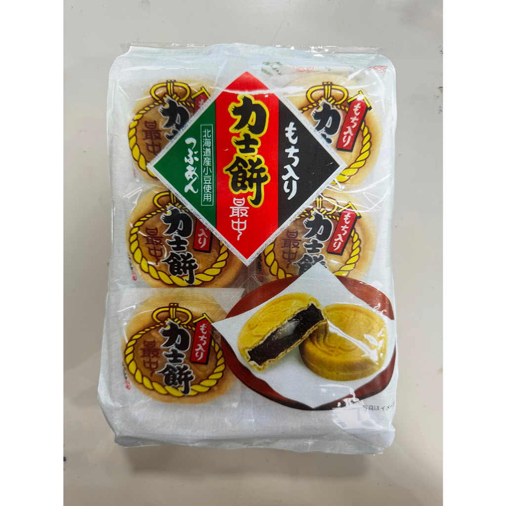 (毛福零食百貨店)日本零食 和風糕餅 力士餅最中(6P)原價200特價