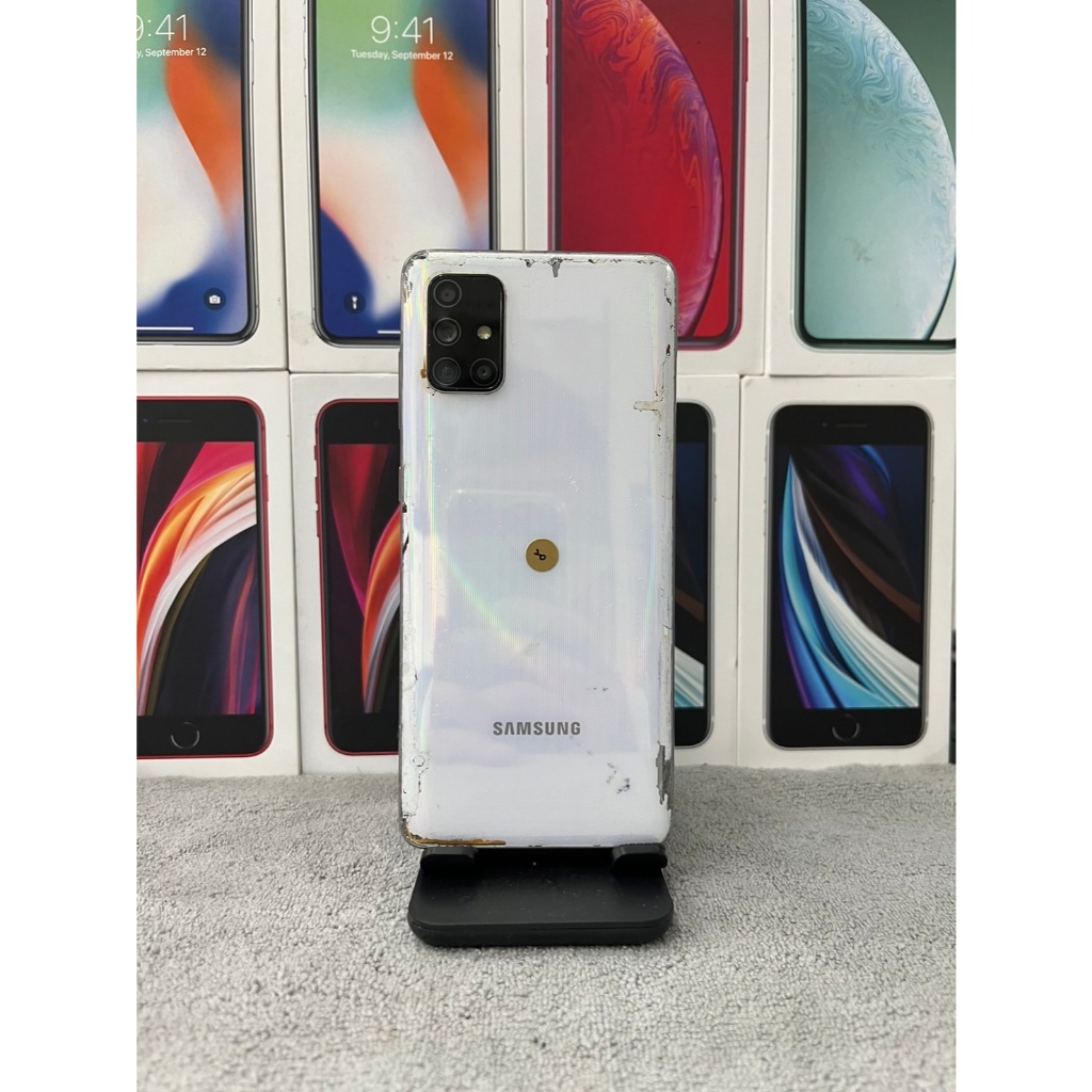 【注意內文】Samsung A71 128G 白色 6.7吋 三星 二手機 師大夜市 台北 實體門市 A0020
