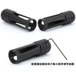 BIGLP~非nerf原廠配件~精工全金屬火帽~騎士長火帽~適用19MM內管全金屬防火帽長~黑色~全新散裝