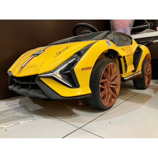 兒童超跑 -- 藍寶堅尼 兒童電動車(有遙控器) 可刷卡 電動汽車 五點式安全帶 童車【03NEL-603】蘭博基尼