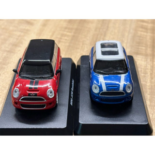 收藏品mini cooper模型小車 兩臺 7-11 公仔 玩具 汽車
