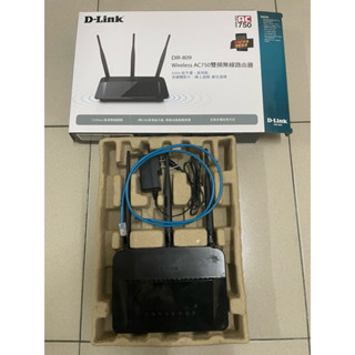 （二手）D-Link Wireless AC750雙頻無線路由器（售價：300元）