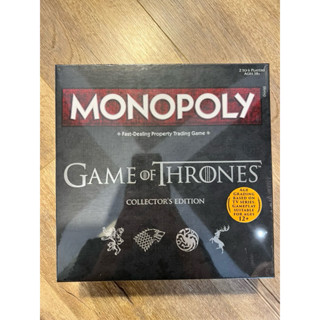 大富翁Monopoly 地產大亨Game of Thrones 權力遊戲主題英文桌遊