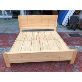 【全省二手貨 總店】二手傢俱*六尺實木床架 6尺床架 雙人加大床架 床座 床框 實木床架 加大床架
