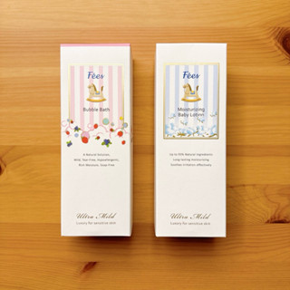 （全新）Fees 法緻 嬰兒柔護泡泡露🫧莓果香/保濕乳液🧴棉花香300ml