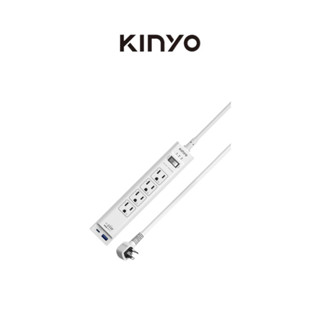 【KINYO】1開4插 PD+QC延長線-6呎(GIPDB-3146) 延長線 四插延長線 過載警報 快充
