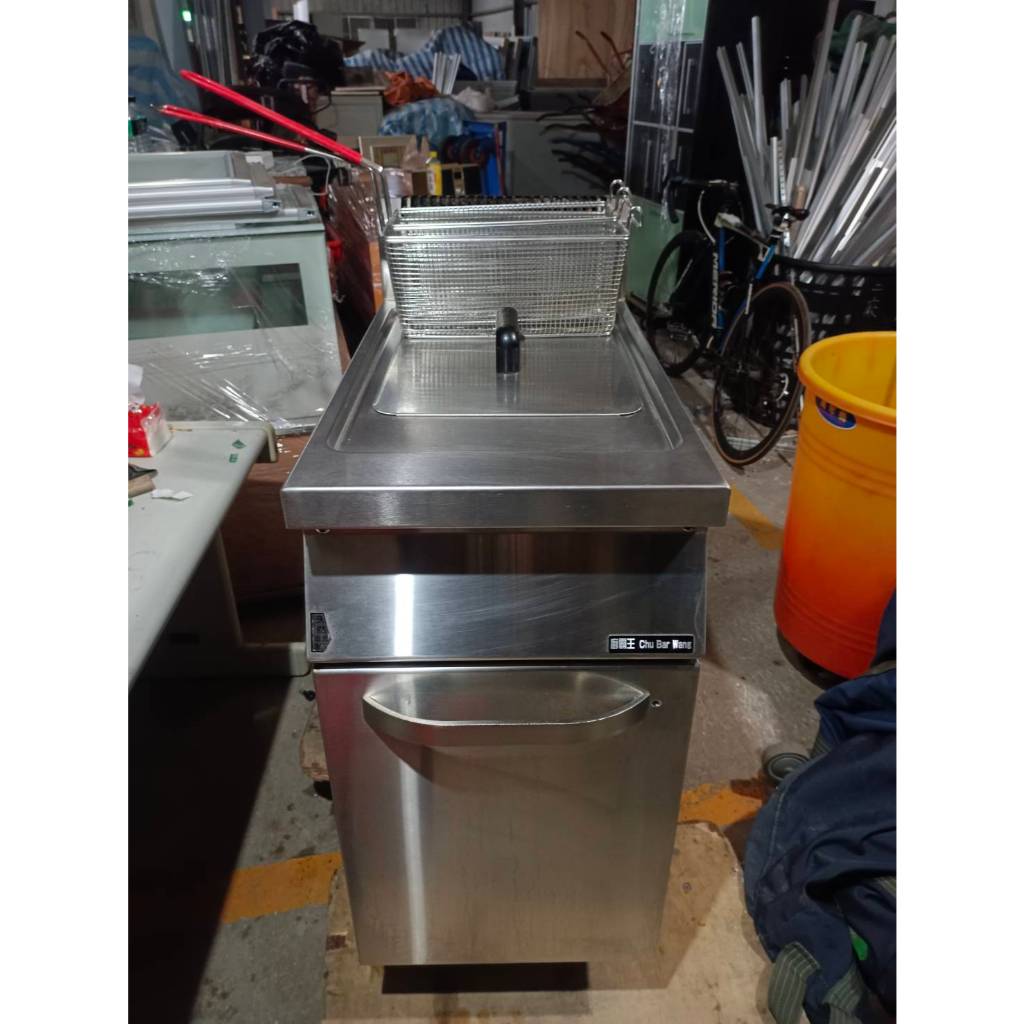 【尚典中古家具】廚霸王小型油炸爐（天然氣）中古-二手-油炸爐-油炸機-落地油炸機-小型油炸機-營業設備-餐飲設備