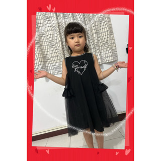 （827)Fei Fei🌻 2025春夏新款🌻 香水娜娜 82751 扁機背⼼網紗洋裝 90-140