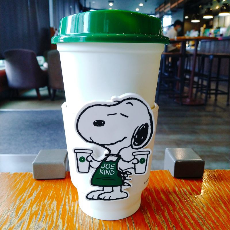 現貨 🎁 星巴克 隨行杯 / 隔熱套 JOE KIND SNOOPY 🐶🐶🐶 隨行杯 隔熱套 SNOOPY 史努比 聯名