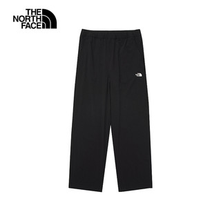 美國[The North Face] W BASIC PULL-ON PANT-女款快乾長褲 (黑/咖)