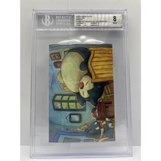現貨 正版 梵谷博物館 與 寶可夢 聯名 明信片 卡比獸 BGS 鑑定 梵谷卡比獸