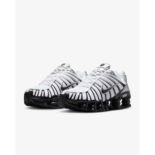 NIKE SHOX TL 白灰黑 緩衝 彈簧鞋 男鞋
