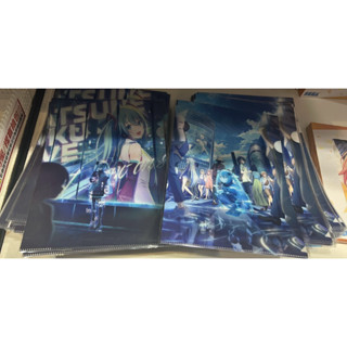 【快閃店】《世界計畫》好初音 壞初音 資料夾 立牌 色紙板 金屬吊飾 壓克力色紙 資料夾 【初音未來劇場版】