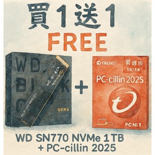 全新品臺灣公司貨 WD威騰 黑標 SN770 1TB NVMe 固態硬碟 kc3000 可參考