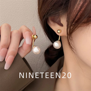 nineteen20 耳針｜仿珍珠輕奢後戴式 耳環 TT226