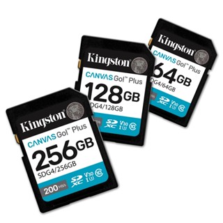 Kingston 金士頓 Canvas Go! Plus 64G 128G 256G UHS-I U3 4K 高速記憶卡