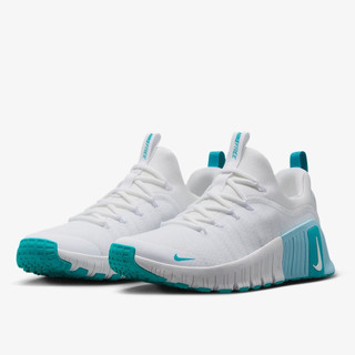 S.G NIKE FREE METCON 6 FJ7126-107 女 白綠色 訓練鞋 健身 運動
