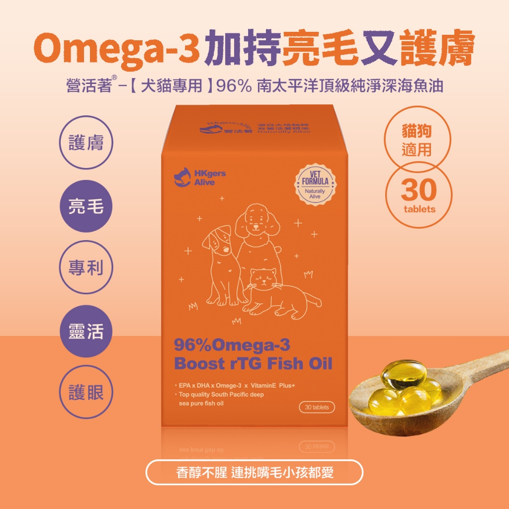 🏅市場最高純度🏅獸醫專研🥳營活著®96%西班牙Solutex頂級深海魚油高濃度DHA＋EPA｜護心防失智｜抗病毒防禦