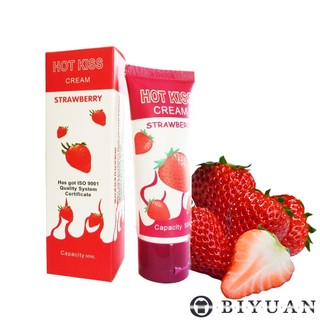 【OBIYUAN】潤滑液 HotKiss 水溶性 草莓 檸檬 50ml 潤滑劑 情趣用品【GS0080】