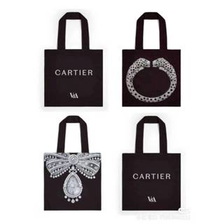 /在途現貨/ 英國V&A Cartier 卡地亞珠寶大展限量拖特袋