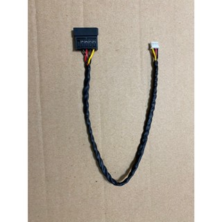 【IF】SATA 15P to 小4P(2mm) 電源線,30cm,POWER CABLE,華碩 ASUS主機板用