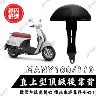 【台南新發車業】 KYMCO MANY 100 110 靠背 小饅頭 後靠墊 後靠背 MANY100機車後靠背 MANY