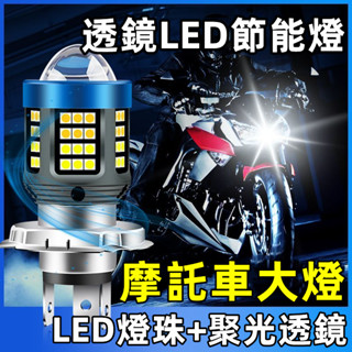 ⚡臺灣出貨 摩託車電動車燈 360°機車大燈 摩託車LED大燈 改裝超亮12V-80V霧燈 通用LED大燈泡 LED車燈