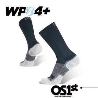 【OS1st】 WP4+足弓舒適健康襪/加寬版(長筒) 4段式分割槽壓力 排汗透氣 美國研發 台灣製造