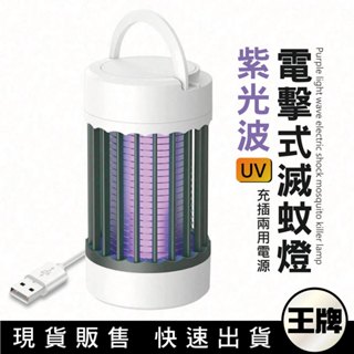 大三元｜黑科技UV紫光波電擊式滅蚊燈 滅蚊燈 捕蚊燈 露營用品 Type-c充電 SY-T2808