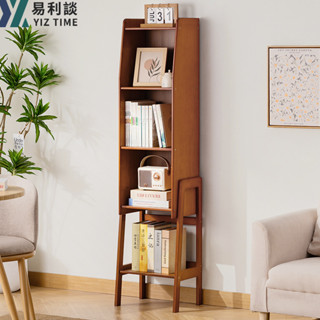 【YIZ TIME 易利談】簡易書架 落地書櫃 學生閱讀區繪本架 靠墻置物架客廳家用收納儲物架
